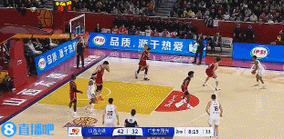 手是真热！杜润旺侧翼连中两记三分 第二球极限推射